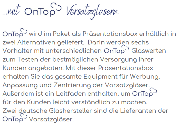 Ihre Vorteile mit Vorsatzgläsern